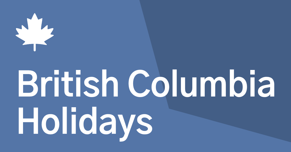 British Columbia (BC) statutory holidays in 2025 — Canada Holidays