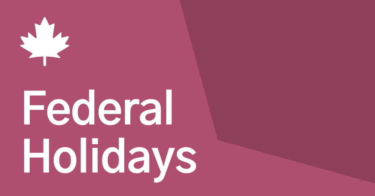 Federal Stat Holidays Canada 2025