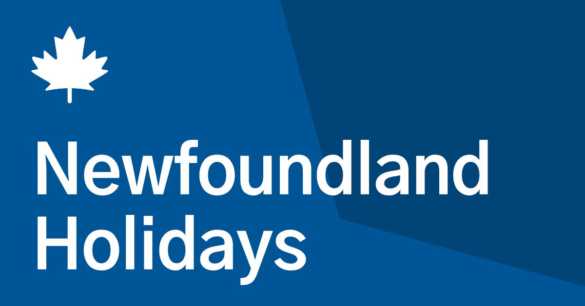 Newfoundland And Labrador NL Statutory Holidays In 2024 Canada Holidays