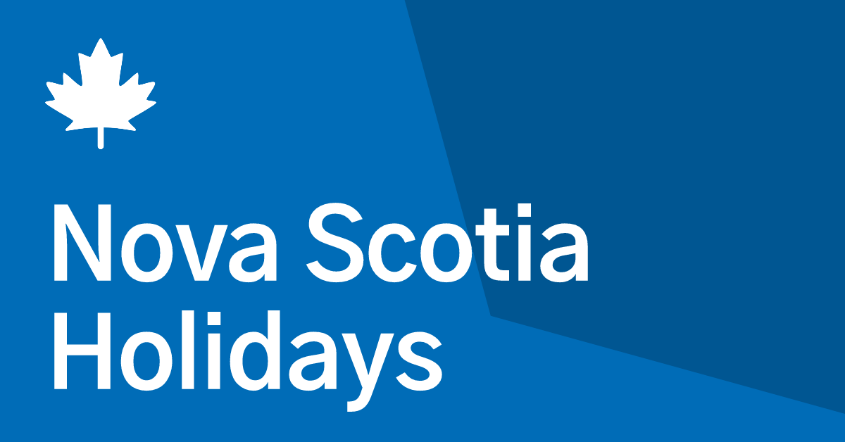 Nova Scotia Provincial Holidays 2024 Elinor Batsheva