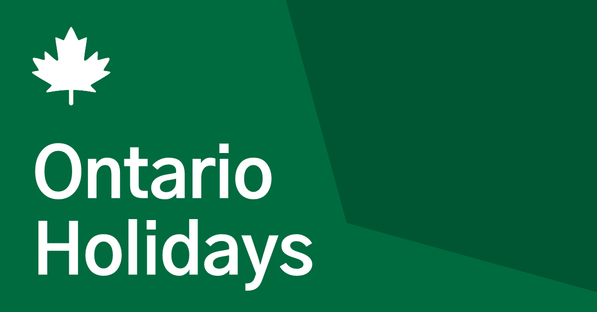 Ontario (ON) statutory holidays in 2022 — Canada Holidays